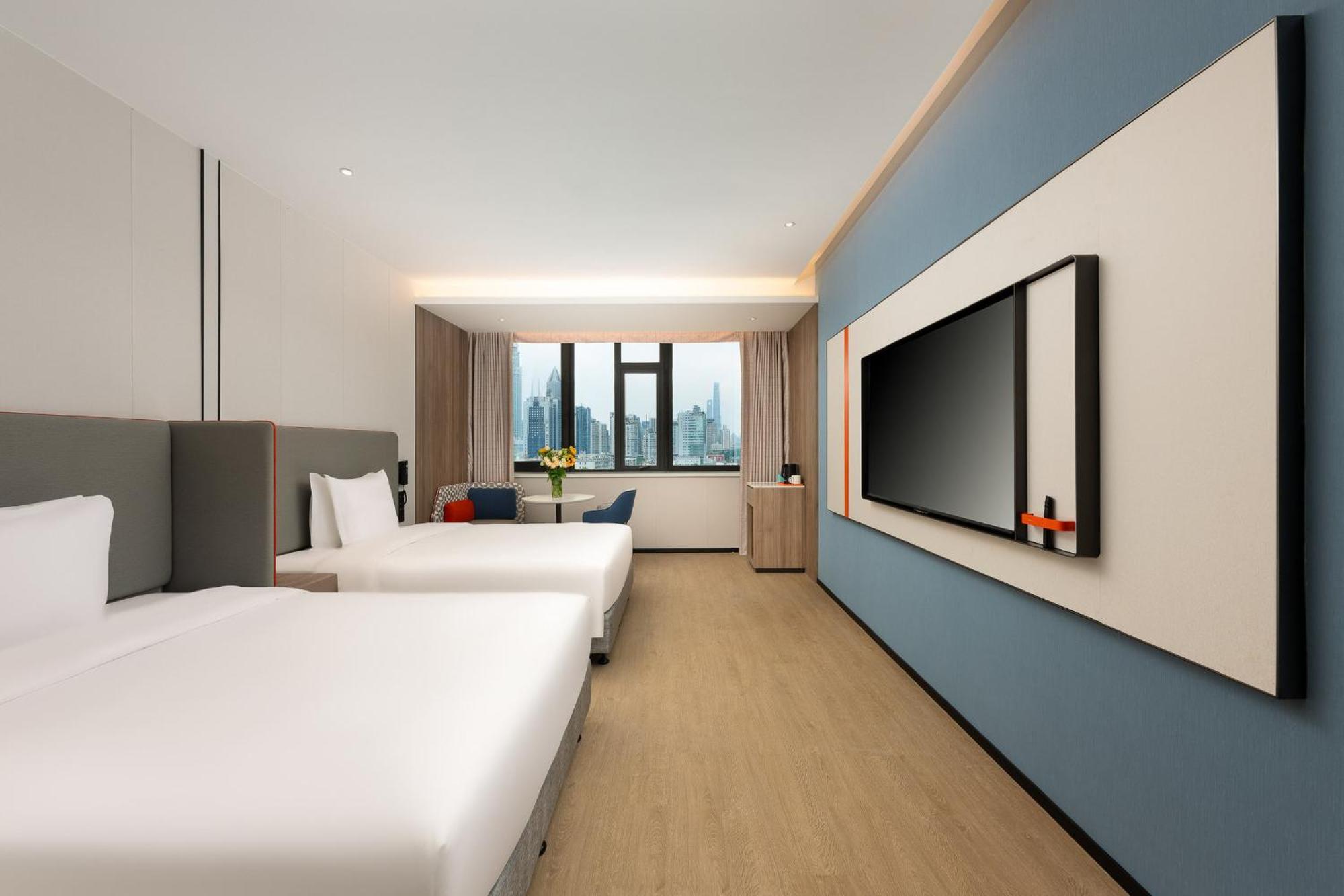 Holiday Inn Express Shanghai Jing'An Temple By Ihg Bagian luar foto